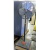 Image 1 : Tall Metal Dayton Shop Fan w/ Square Metal Base
