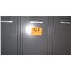 Image 2 : Metal Storage Standing Unit w/ 3 Individual Lockers