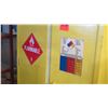 Image 3 : Yellow Metal Storage Cabinet for Flammable Storage