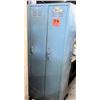 Image 1 : Metal Storage Standing Unit w/ 2 Individual Lockers