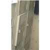 Image 2 : Qty 2 Metal Storage Standing Unit w/ Multiple Square Individual Lockers
