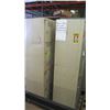 Image 4 : Qty 2 Metal Storage Standing Unit w/ Multiple Square Individual Lockers