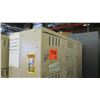 Image 6 : Qty 2 Metal Storage Standing Unit w/ Multiple Square Individual Lockers