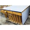 Image 1 : Art Work Table w/ 3 Drawers & Vertical Paper Storage