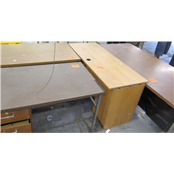 Qty 4 Desks w/ File Drawers