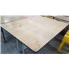 Image 2 : Qty 2 Metal & Pressed Wood Shop Tables