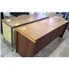 Image 1 : Qty 2 Metal & Wood Office Desks