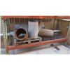 Image 2 : Metal 4 Shelf Adjustable Shelving Unit w/ Misc Sized Pipes