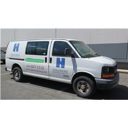 2002 Chevy Express Cargo Van Lic. 801TRB