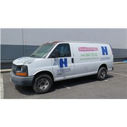 2002 Chevy Express Cargo Van Lic. 803TRB