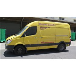 2011 Mercedes Sprinter Van, Lic. 012TTS, Starts & Runs (title not available until May 14)