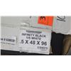 Image 2 : Qty 2 Boxes Gilman Brothers .5 x 48 x 96 Infinity Black 12 Sheets Each