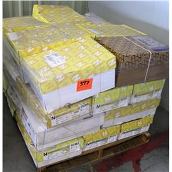 Qty 1 Pallet Neenah Royal Sundance Dig Felt, Digital Cover & Misc Paper
