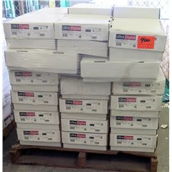 Qty 1 Pallet Ultra Digital 1508 White Dull Cover 18 x 12 Paper 400 Sheets