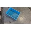 Image 3 : Qty 1 Tall Pallet of Blue Plastic Square Stackable Hagadone Bins Containers