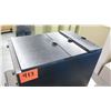 Image 2 : Qty 3 Black Press Wood Containers Cabinets Receptacles