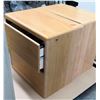 Image 1 : Qty 2 Wooden 2 Drawer Standing Wood File Cabinets