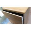 Image 2 : Qty 2 Wooden 2 Drawer Standing Wood File Cabinets