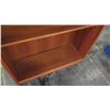 Image 4 : Wooden 5 Shelf Display Book Case Adjustable Shelves