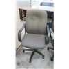 Image 2 : Qty 4 Misc Wheeled Rolling Office Executive Chairs - Leather & Fabric