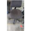 Image 3 : Qty 2 Wheeled Rolling Office Chairs w/ Armrests & Floral Upholstery