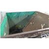 Image 3 : Large Metal Rolling Paper Recycle Dumpster Can w/ Forklift Holes