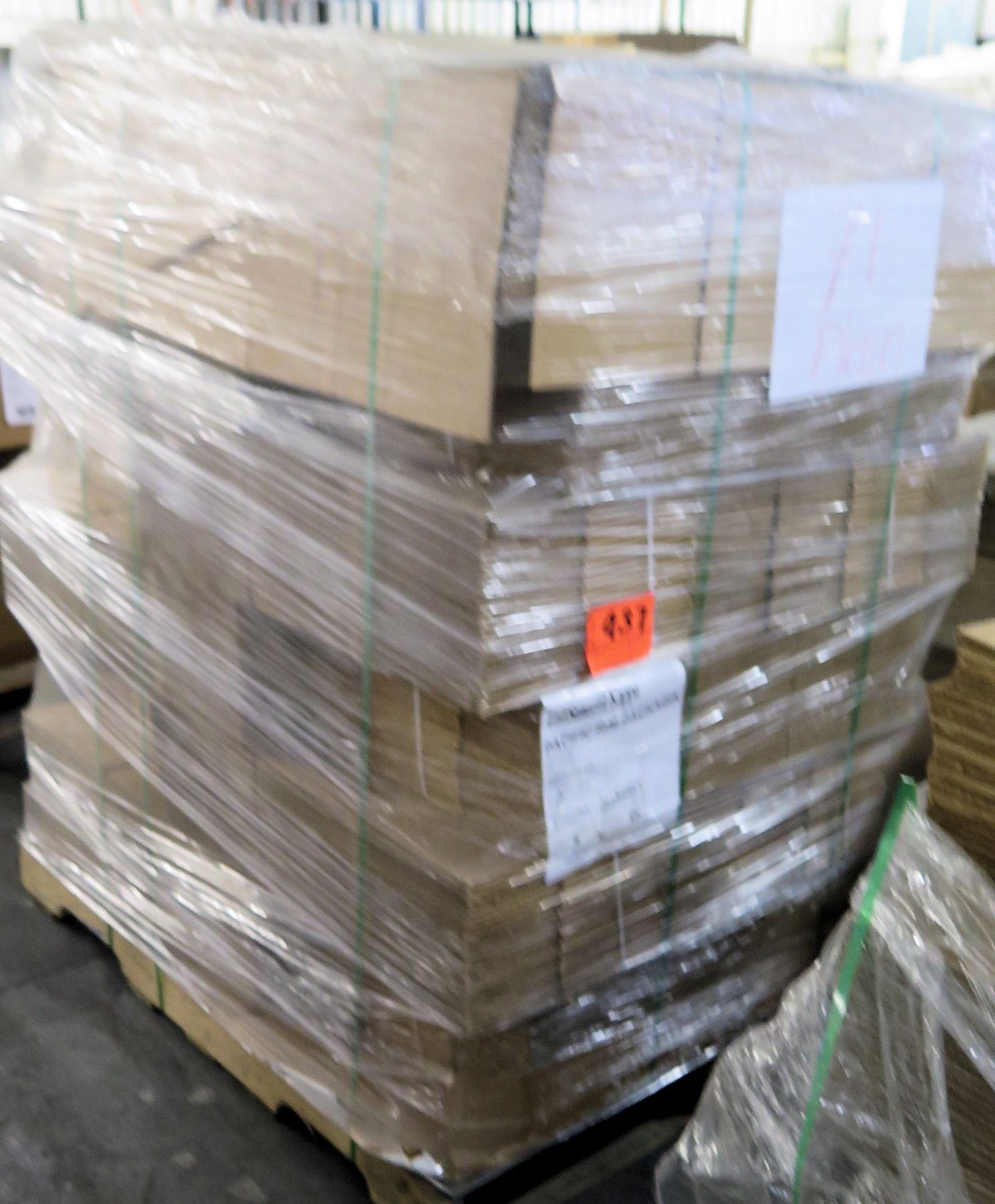 Qty 1 Pallet Smurfit Kappa Pacific Rim Packaging 39071 Corrugated Boxes ...