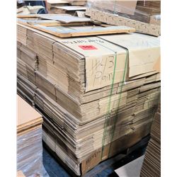 Qty 1 Pallet 11.5 x 11.5 x 10.75 Misc Corrugated Boxes