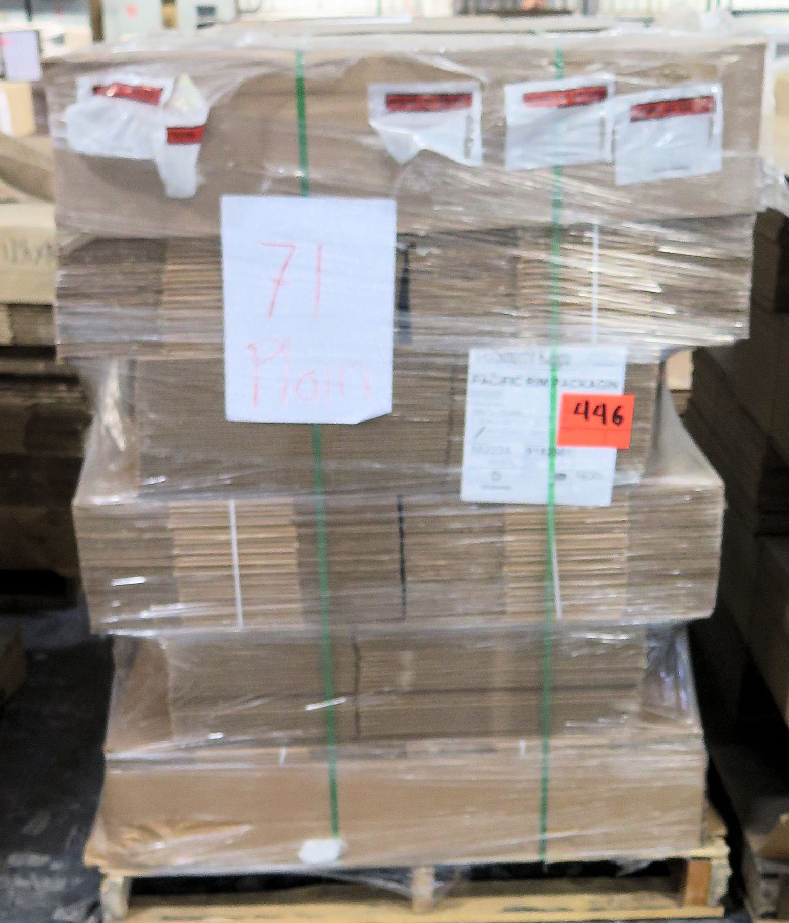 Qty 1 Pallet Smurfit Kappa Pacific Rim Packaging 39071 Corrugated Boxes ...
