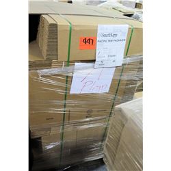 Qty 1 Pallet Smurfit Kappa Pacific Rim Packaging 39071 Corrugated Boxes