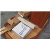 Image 3 : Oval Wooden Folding Table w/ Misc Accessories