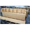 Image 1 : Multiple Light Wood Corner Shelves, Shelving Units, Book Cases
