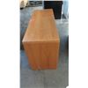 Image 2 : Wooden Rectangle Table w/ 3 Drawers Files Cabinet