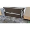 Image 2 : Rolling Metal Table w/ Laminate Top