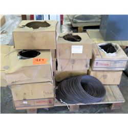 Qty 1 Pallet Misc Boxes 12 GA Baling Wire, Olympic Baler Wire, Etc