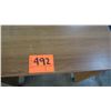 Image 2 : Wooden Student Wheeled Rolling Desk w/ Extendable Leaf