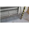 Image 2 : Metal 4 Tier Shop Work Shelf w/ Yellow Safety Tape
