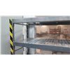 Image 4 : Metal 4 Tier Shop Work Shelf w/ Yellow Safety Tape
