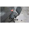 Image 3 : Rounded Stone Table w/ Wheeled Rolling Chair w/ Armrests