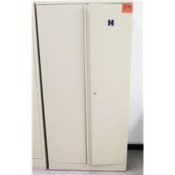 Tall 5 Tier Storage Cabinet w/ 2 Front Doors