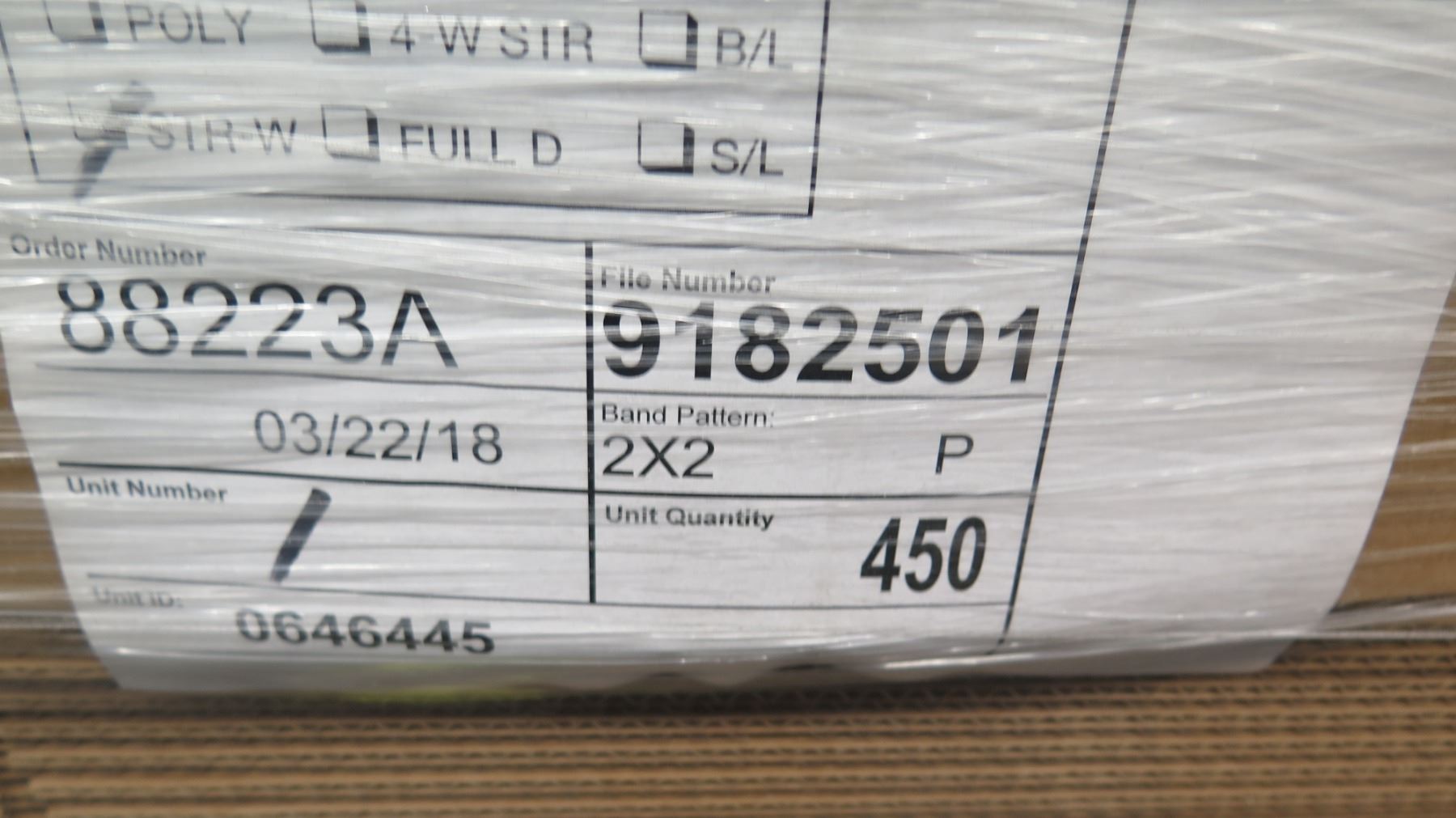 Qty 1 Pallet Smurfit Kappa Pacific Rim Packaging 39071 Corrugated Boxes ...