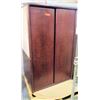 Image 1 : Tall Wooden 2 Door Cabinet
