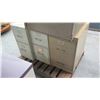 Image 2 : Qty 4 Short 2 Drawer Filing Cabinets