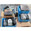 Image 1 : Multiple Misc Bins - Tripp Lites, Phones, Cords, etc