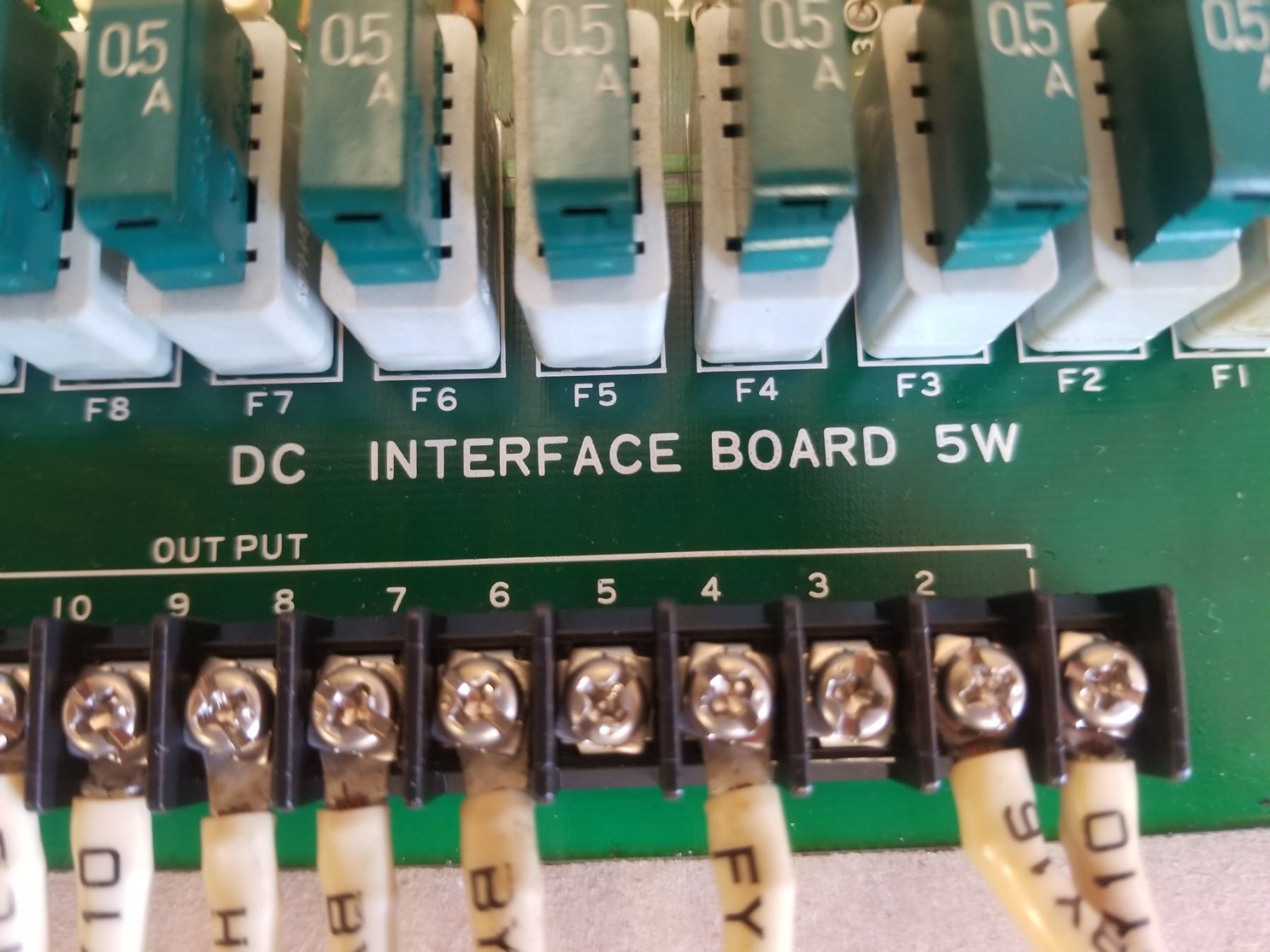 DC INTERFACE BOARD