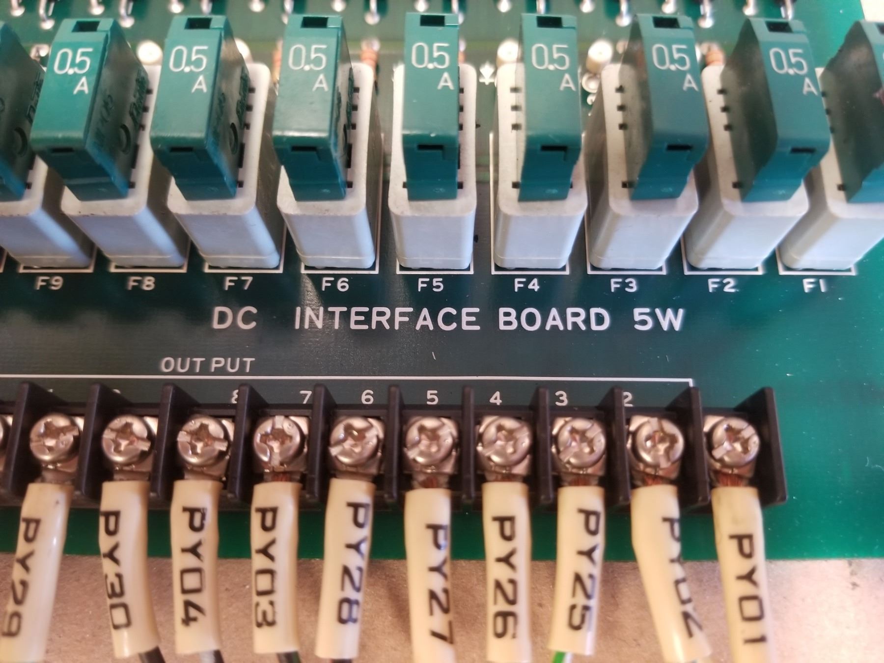 DC INTERFACE BOARD