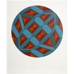 Billy Ray Hastings, Chief Blue, Serigraph