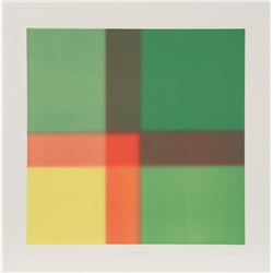 Barry Nelson, Vert Unchartered, Aquatint Etching