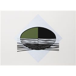 Jesus Rafael Soto, Ovalo Verde, Screenprint