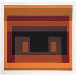 Josef Albers, P 1, F 28, I 2 from Formulation: Articulation Portfolio, Silkscreen